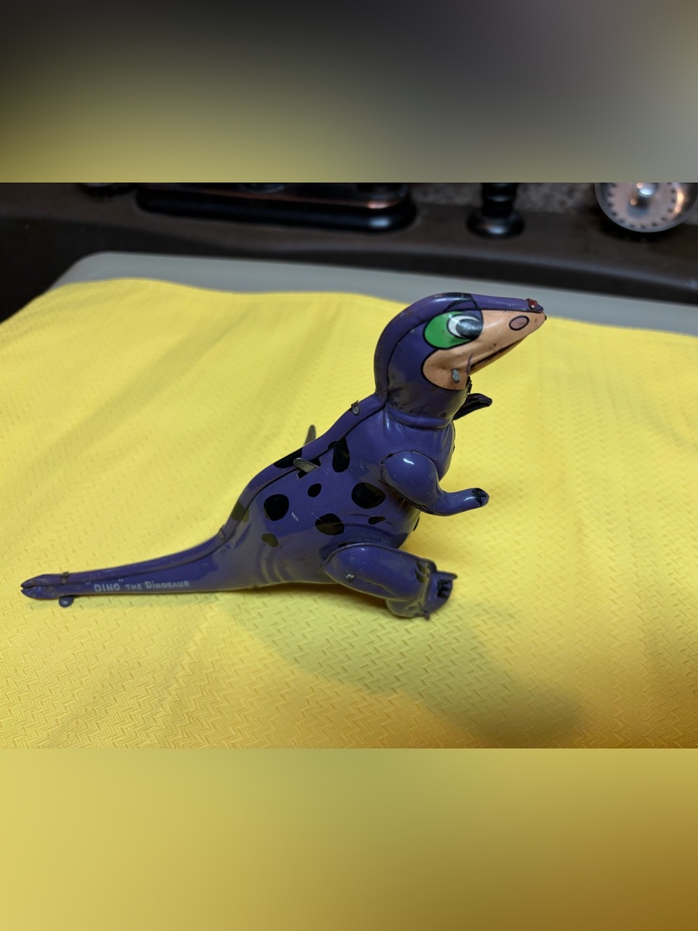 Dino the Dinosaur Purple Wind-Up Toy